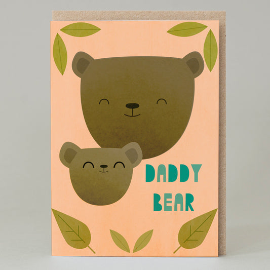 LPSM034-Hole In My Pocket-Daddy Bear-Card-