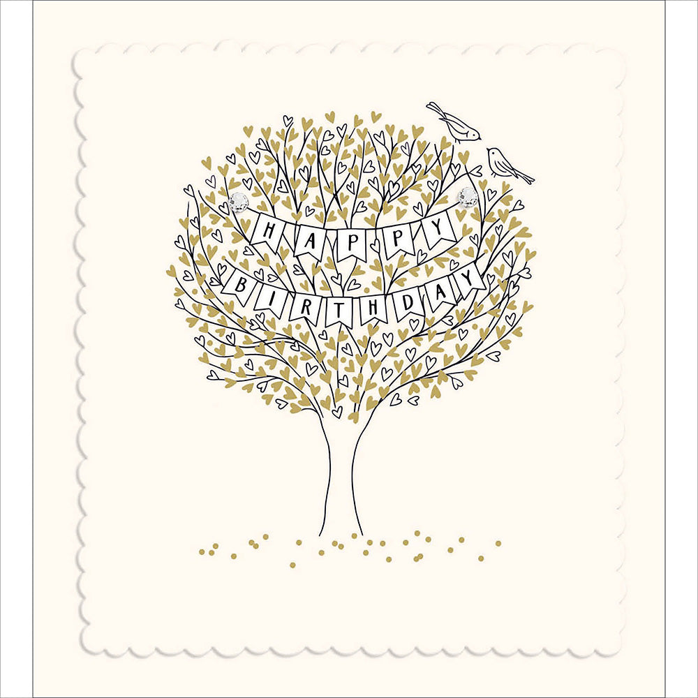 504266-The Proper Mail Company-B Tree-Card-Dotty