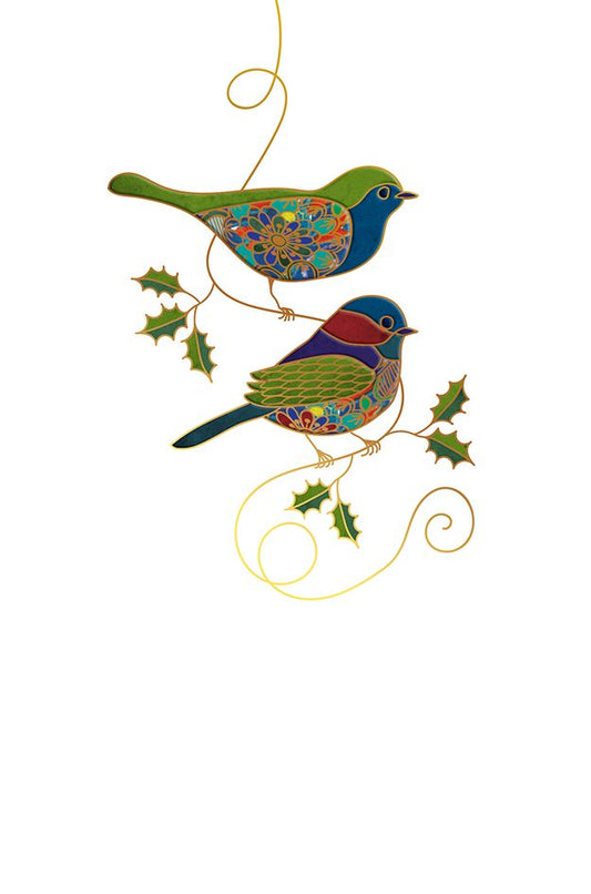 9982800084-Editions du Desastre-Two Birds-Xmas Card-Icones