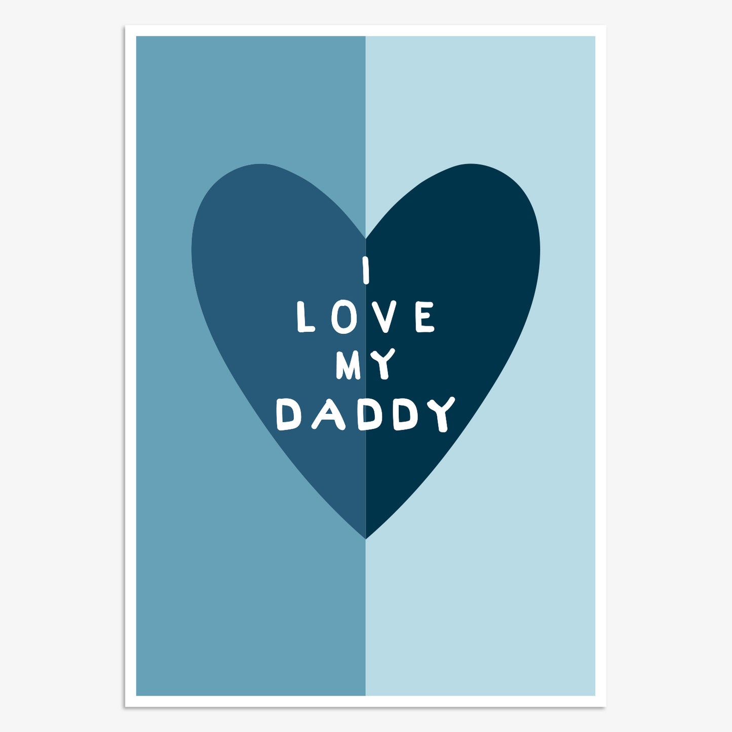 FDR033-Think of Me-I Lvoe My Daddy-Card-