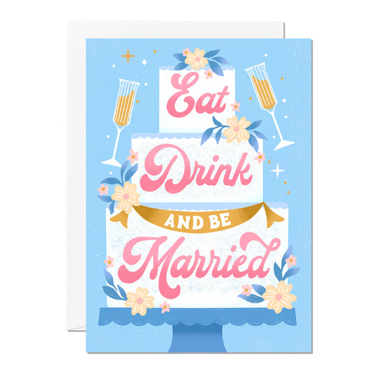 C266-Ricicle Cards-Wedding Cake-Card-