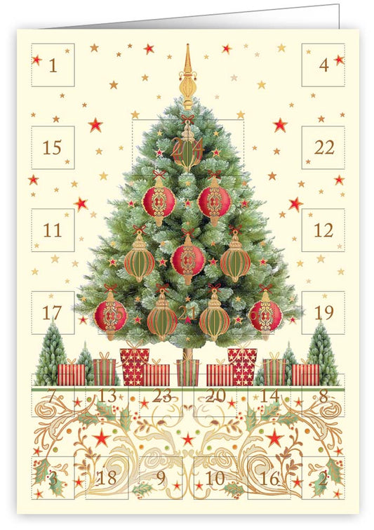6384-Quire-Christmas Tree-Xmas Card-Advent Calendar