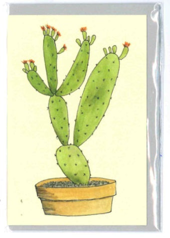 P051-Penny Lindop-Orange Cactus-Gift Tags-