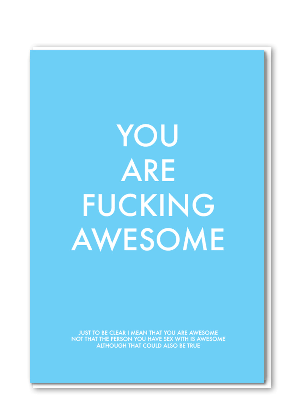 C093-Objectables-You Are Fucking Awesome-Card-Favourites