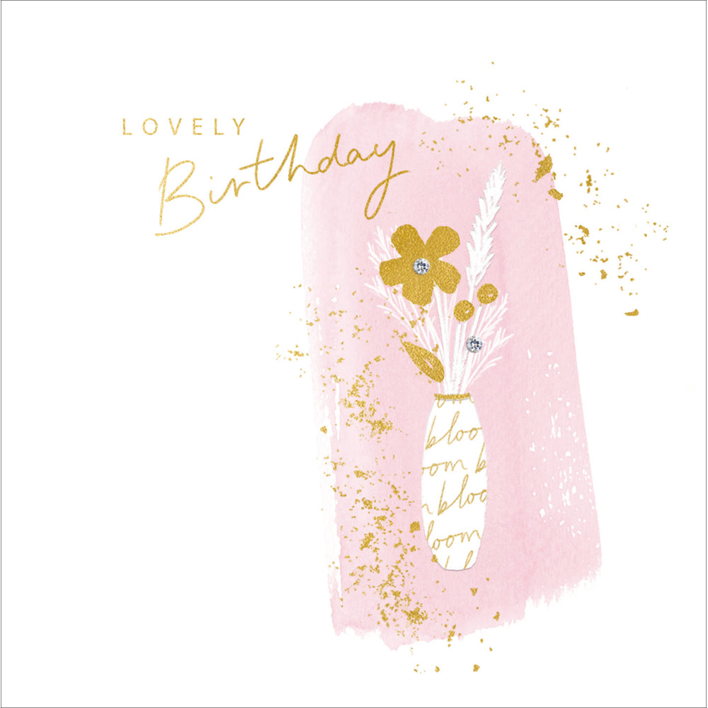 605383-The Proper Mail Company-B Birthday Flower-Card-Celine