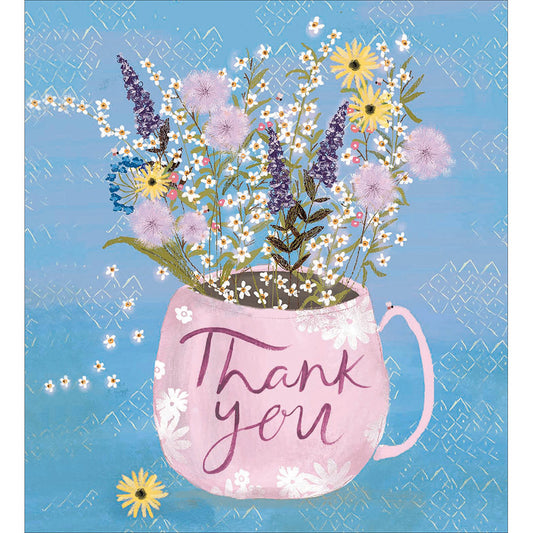 485817-Woodmansterne-8Cg 8Pk Flowers In A Cup-Card Pack-