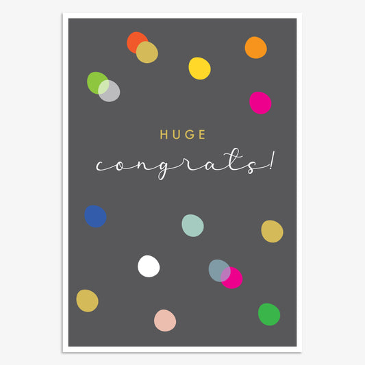 LNA073-Think of Me-Huge Congrats!-Card-Luna