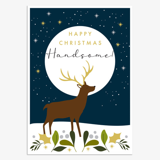 WDX025-Think of Me-Handsome-Xmas Card-Wonder
