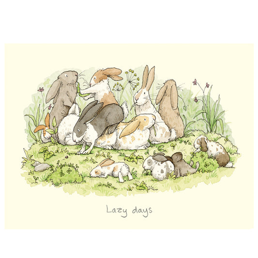 M342-Two Bad Mice-Lazy Days-Card-