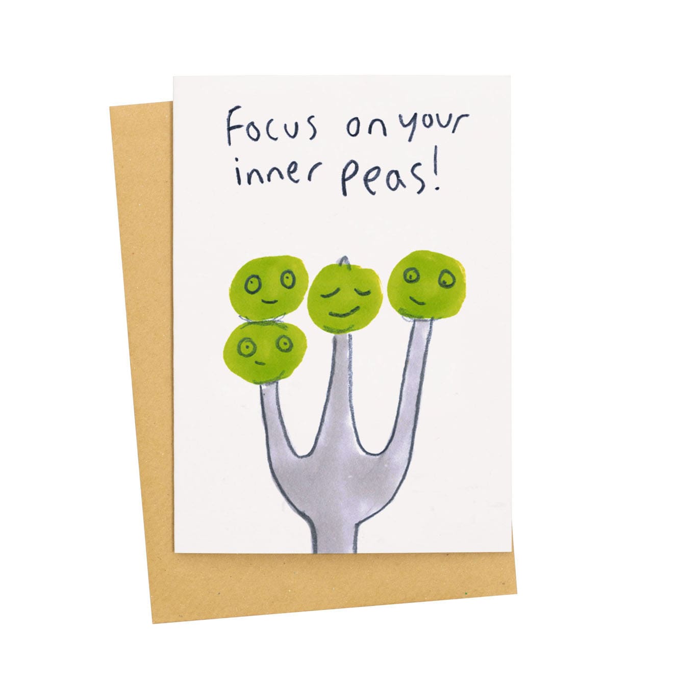 1130-Jo Clark Design-Focus On Inner Peas-Card-