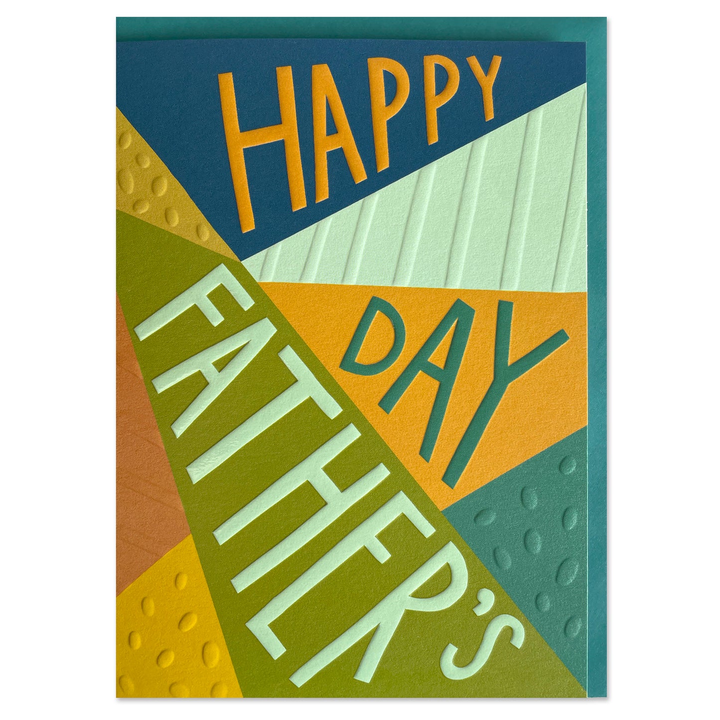 MID009-Raspberry Blossom-Happy Father'S Day-Card-Midnight