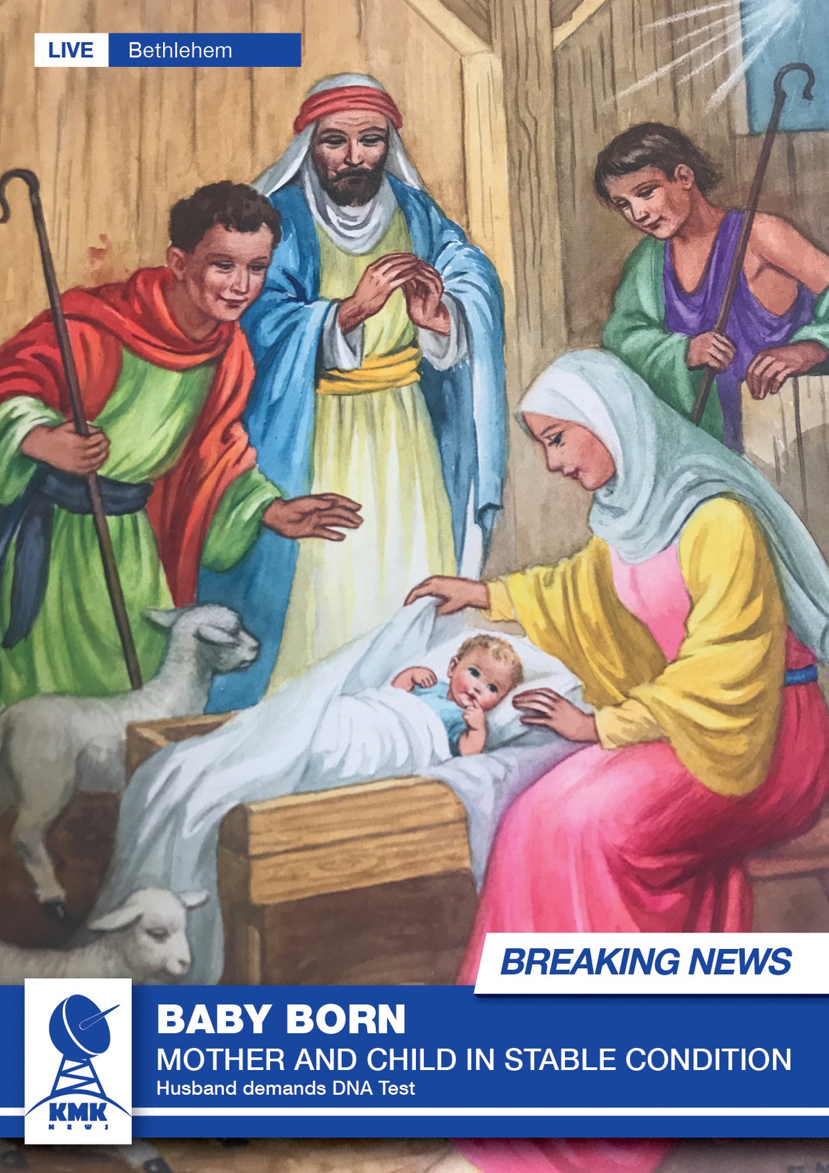 XKMK2001-Kiss Me Kwik-Xkmk 2001  Breaking-Xmas Card-