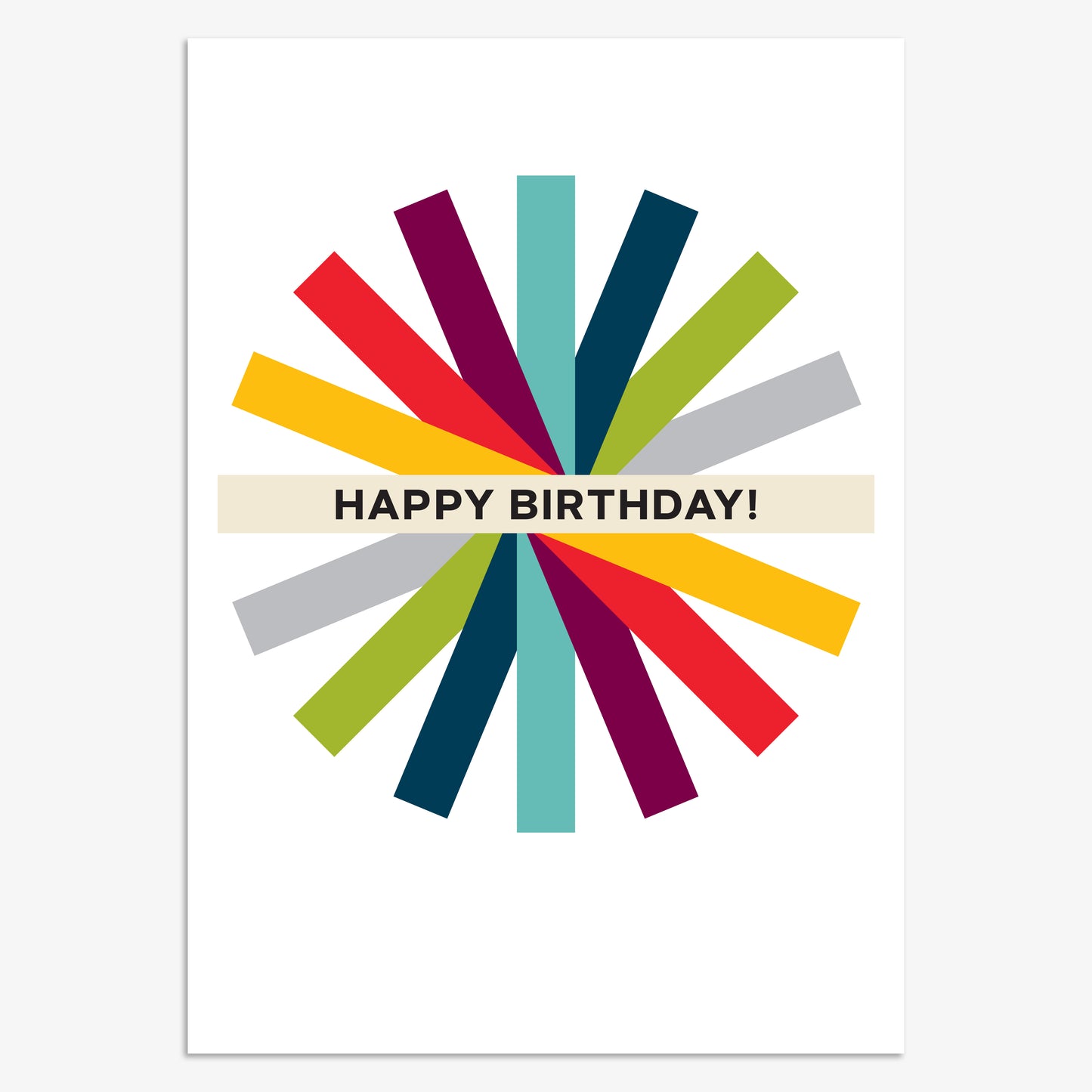 HWL030-Think of Me-Happy Birthday Multi Swirl-Card-Howl