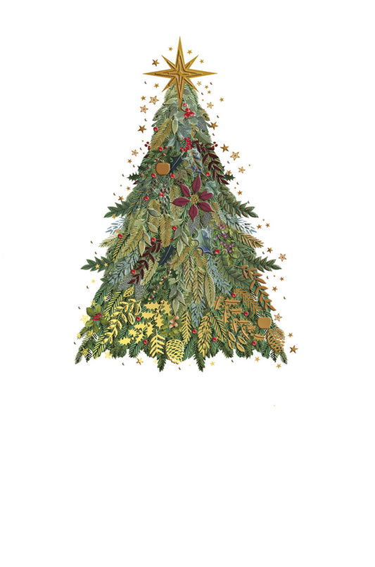 9982800072-Editions du Desastre-Tree Baubles-Xmas Card-Icones