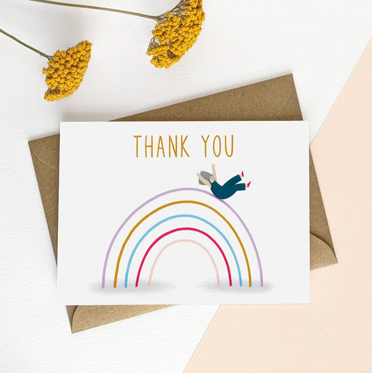 CSL006-Elsa Rose Frere-Thank You Rainbow-Card-