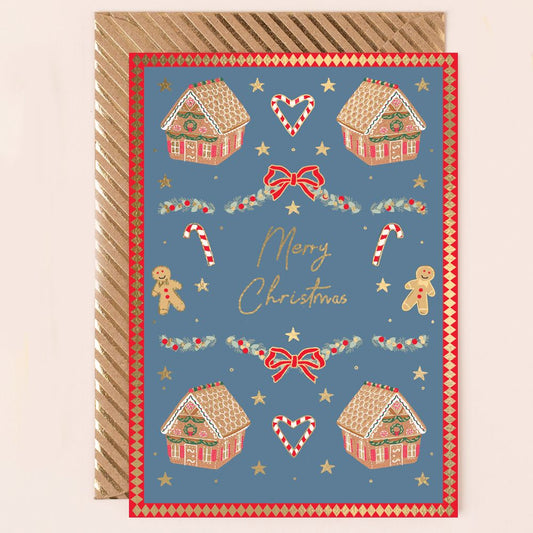 RE134-Apple & Clover-Merry Christmas-Xmas Card-Reflections
