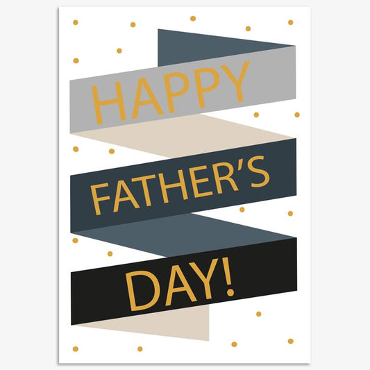 FHO027-Think of Me-Happy Fathers Day Banner-Card-