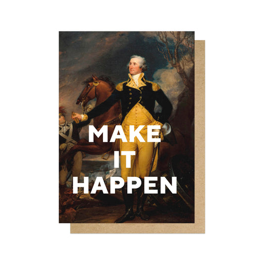 OHFINE008-East End Prints-Make It Happen-Card-