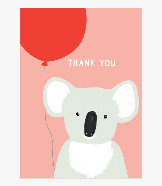 SST162-Think of Me-Stationery-Thank You Koala-8Pk Notecards