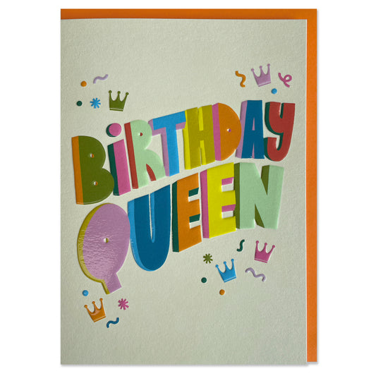 HPS026-Raspberry Blossom-Birthday Queen-Card-Happiness