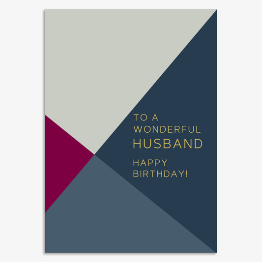 HWL013-Think of Me-To A Wonderful Husband-Card-Howl