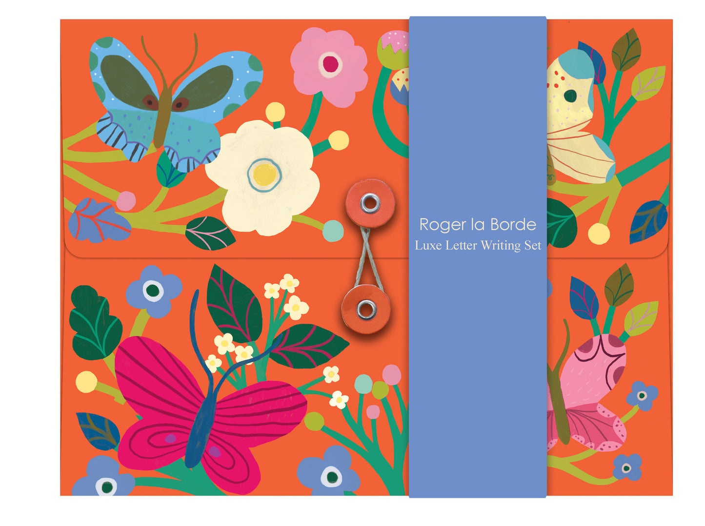 WS069-Roger La B-Butterfly Garden Writing Paper Set-Writing Sets-Butterfly Garden