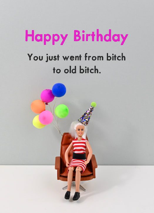 JJB161-Bold & Bright-Old Bitch-Card-