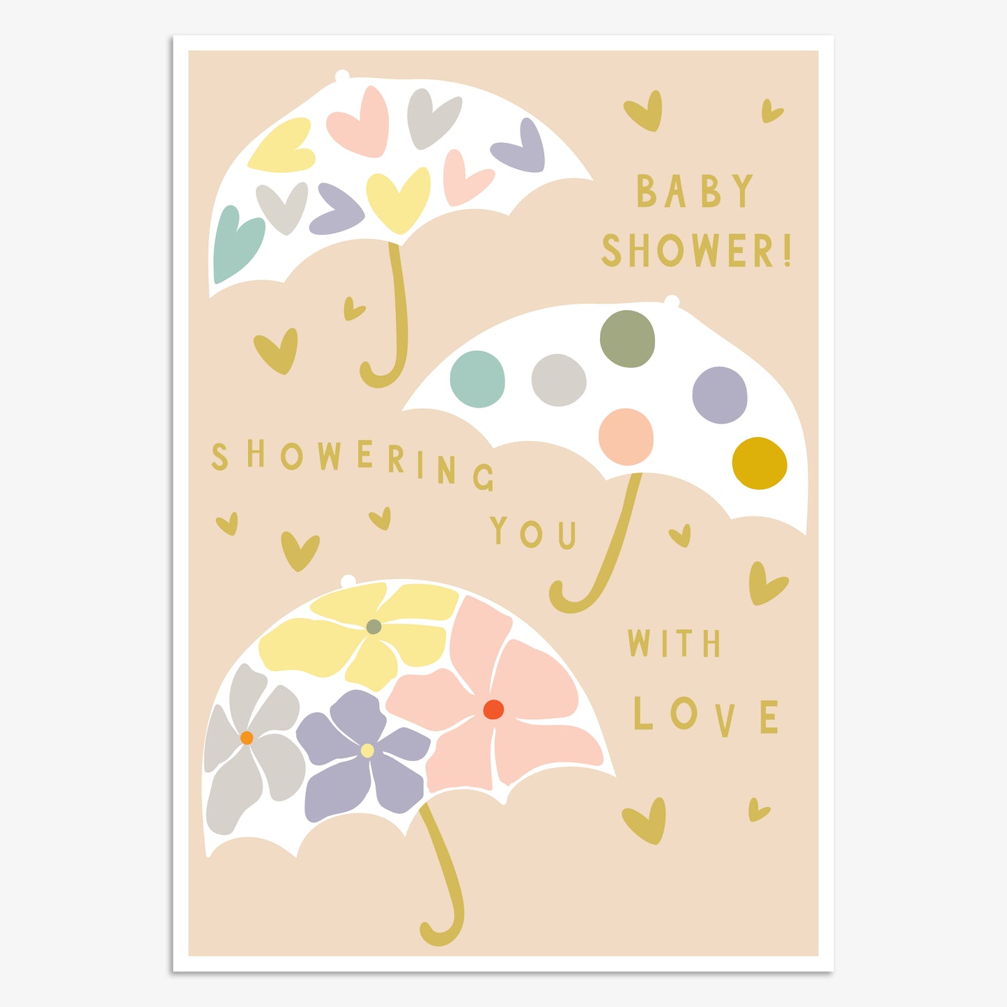 PV008-Think of Me-Baby Shower!-Card-Pura Vida