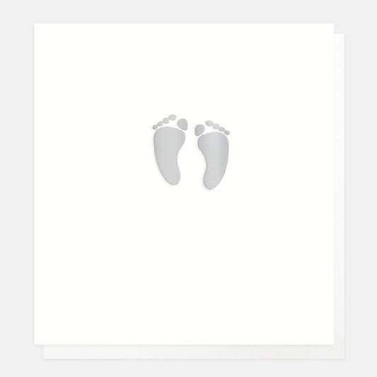 BAB008-Caroline G-Baby Feet-Card-