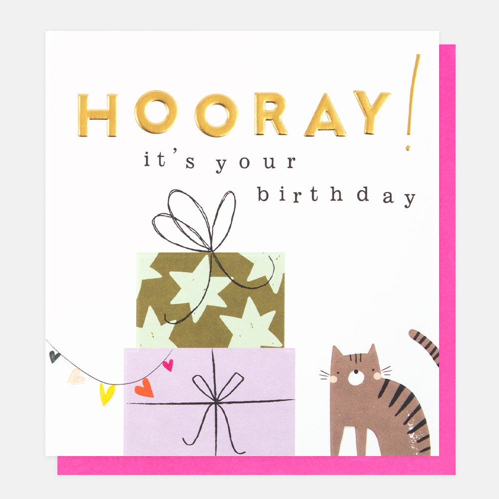 CLP007-Caroline G-Hooray! It'S Your Birthday-Card-Colour Pop