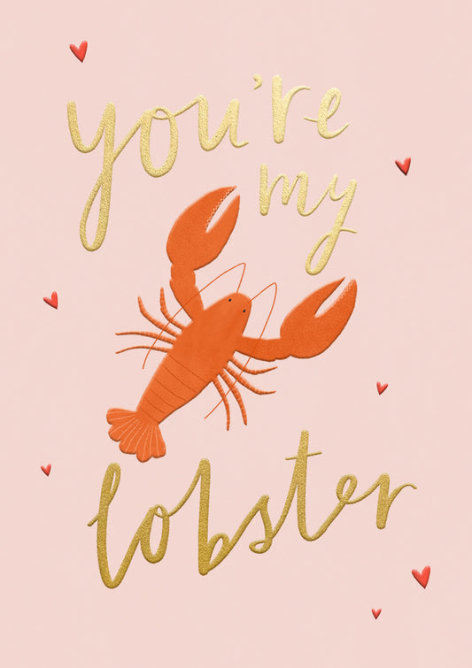 OMK016K-Meraki-Lobster Open Love-Card-Open Love