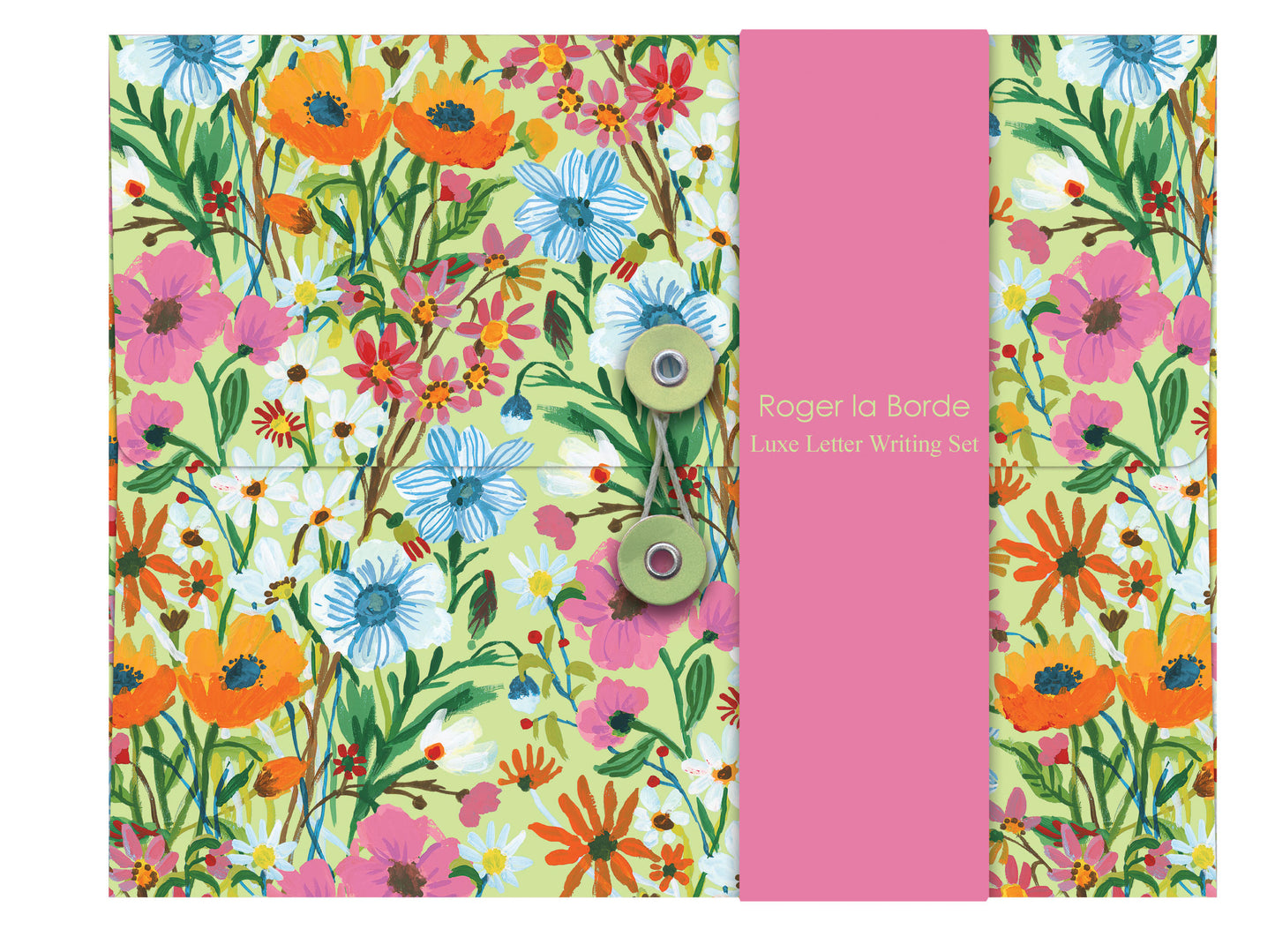 WS070-Roger La B-Flower Field Writing Paper Set-Writing Sets-Flower Field