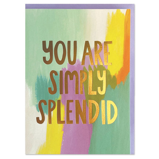 CAN007-Raspberry Blossom-You Are Simply Splendid-Card-Canvas Creations