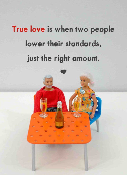 JJR001 Bold & Bright Card True Love