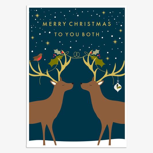 WDX004-Think of Me-To You Both-Xmas Card-Wonder