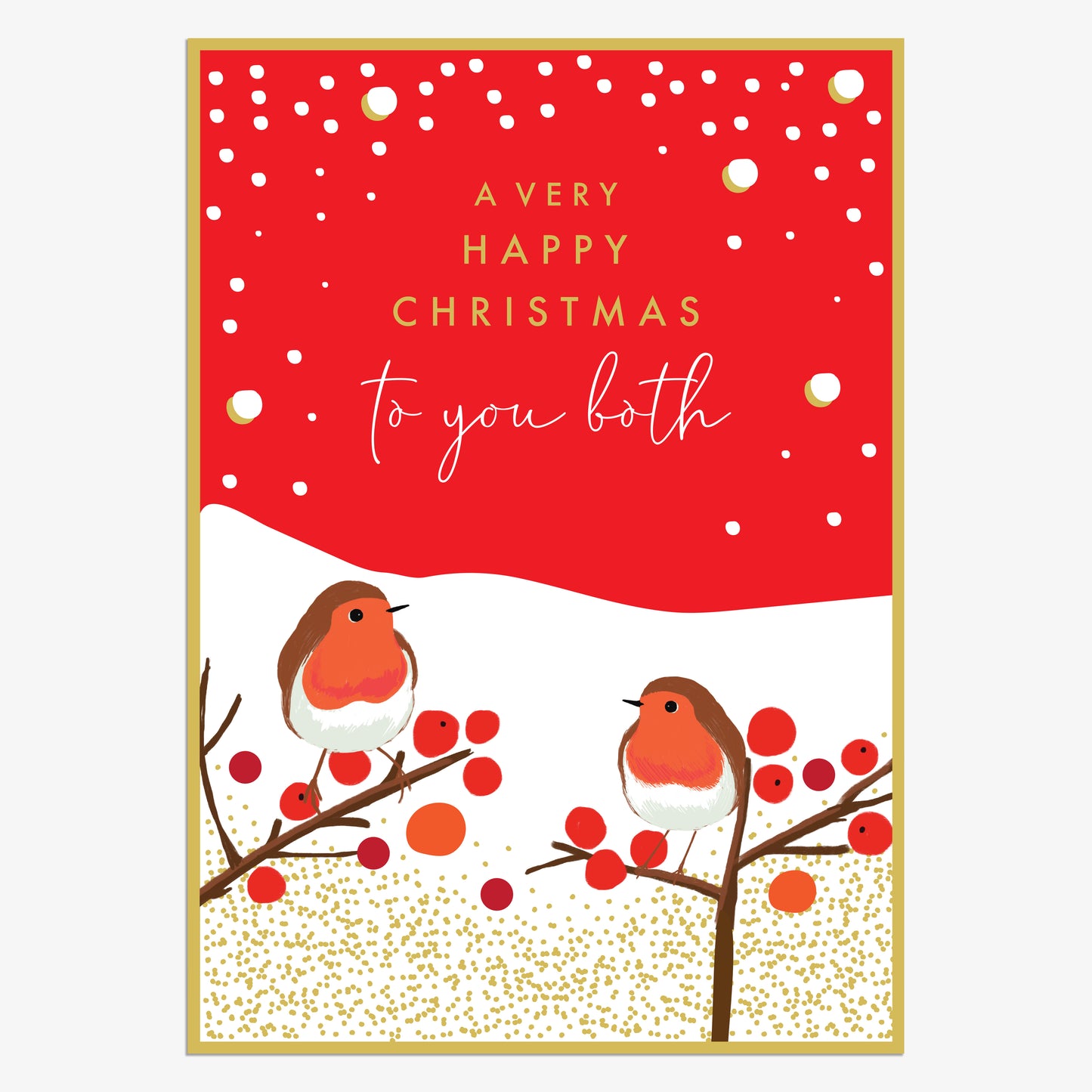 APX004-Think of Me-To You Both-Xmas Card-Aspen