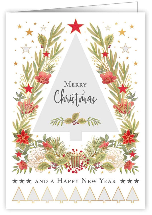 4767-Quire-Tree Shape With Branches-Xmas Card-Mac Classic