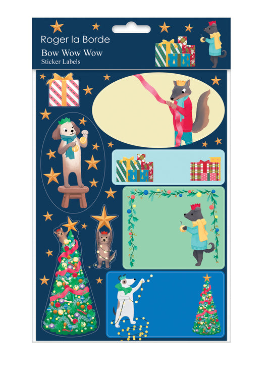 ST083-Roger La B-Bow Wow Wow-Xmas Stickers-