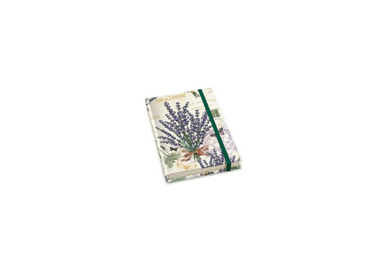 01-083200 Kartos Lavanda Pocket Notebook 9x13cm with Elastic Closure