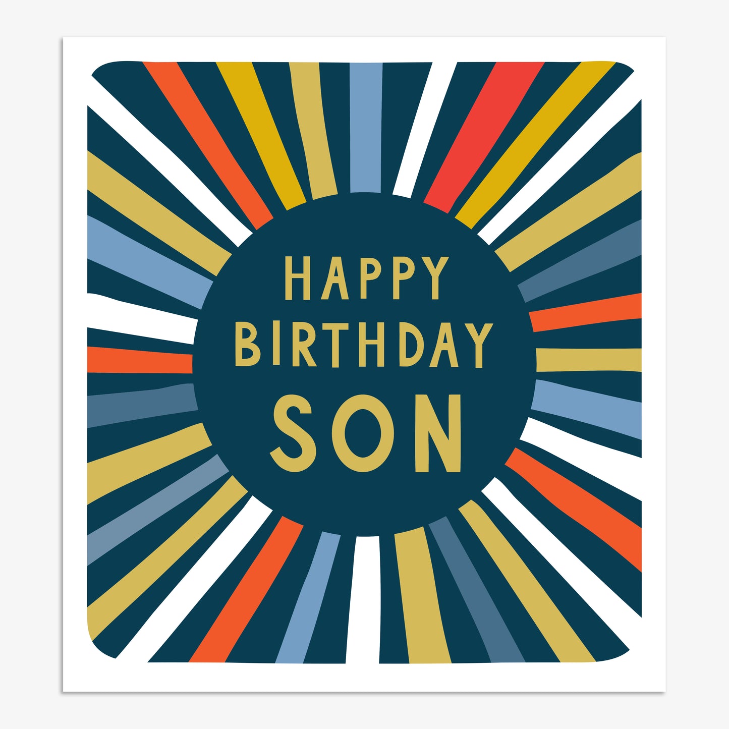 FIZ131-Think of Me-Happy Birthday Son-Card-Fizz