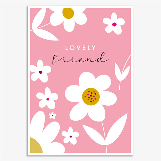 LNA054-Think of Me-Lovely Friend-Card-Luna