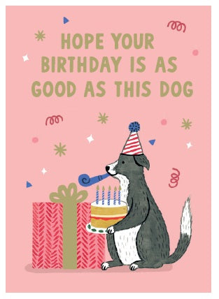 HOLLY008-Stormy Knight-Good Dog-Card-Holly Maguire