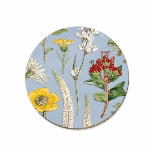 TWC060 Live Wires Nz Wild Flowers Coaster