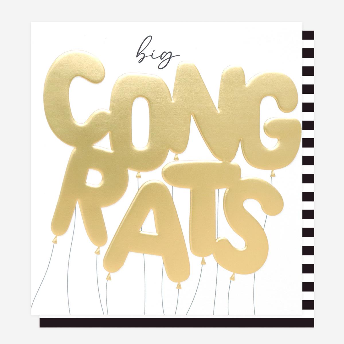 BGL004-Caroline G-Big Congrats-Card-Big Love