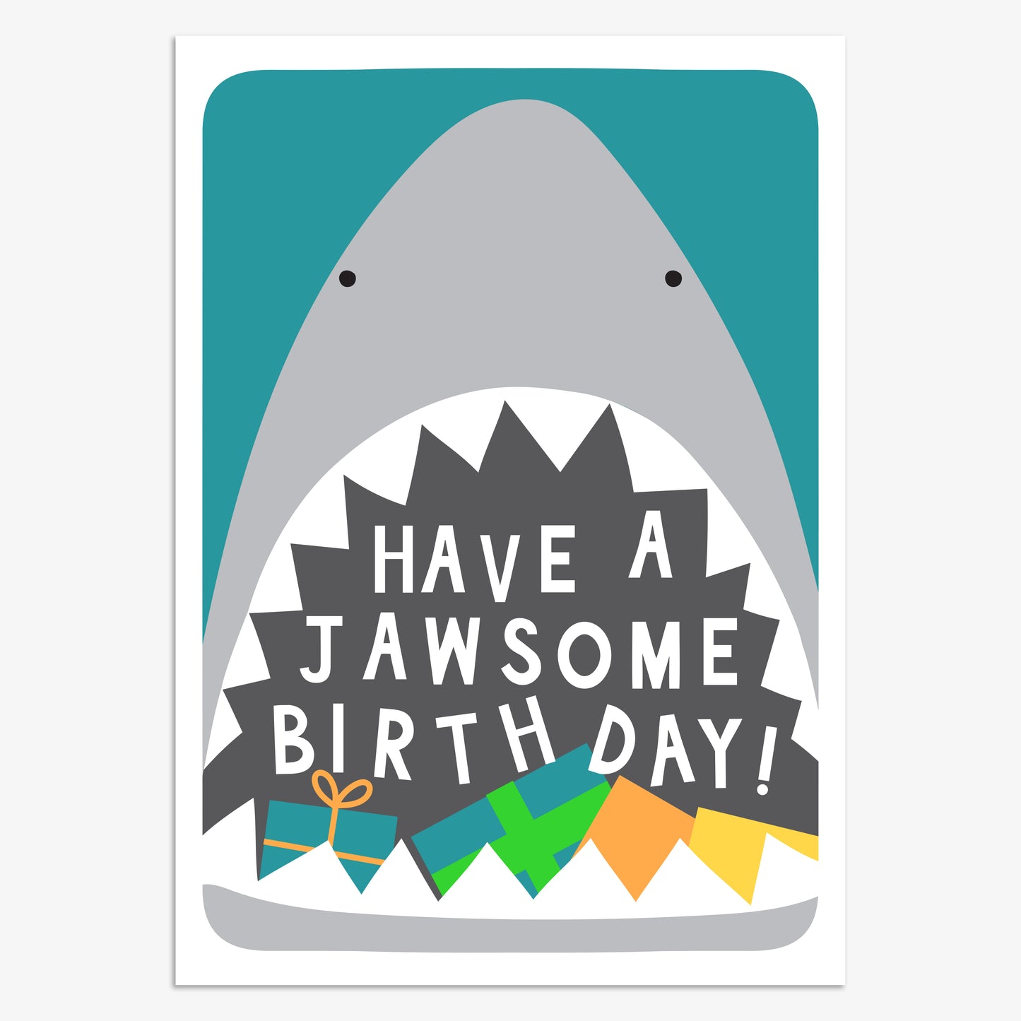 KIN035-Think of Me-Jawsome Birthday-Card-Kind