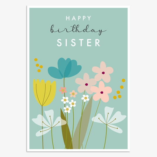 LNA083-Think of Me-Sister Happy Birthday-Card-Luna