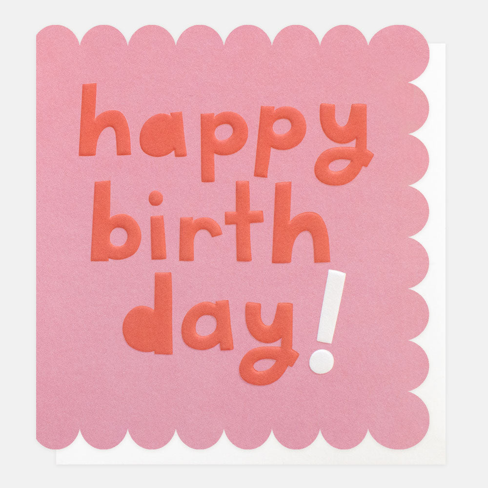 HPW001-Caroline G-Happy Birthday -Card-Happy Words