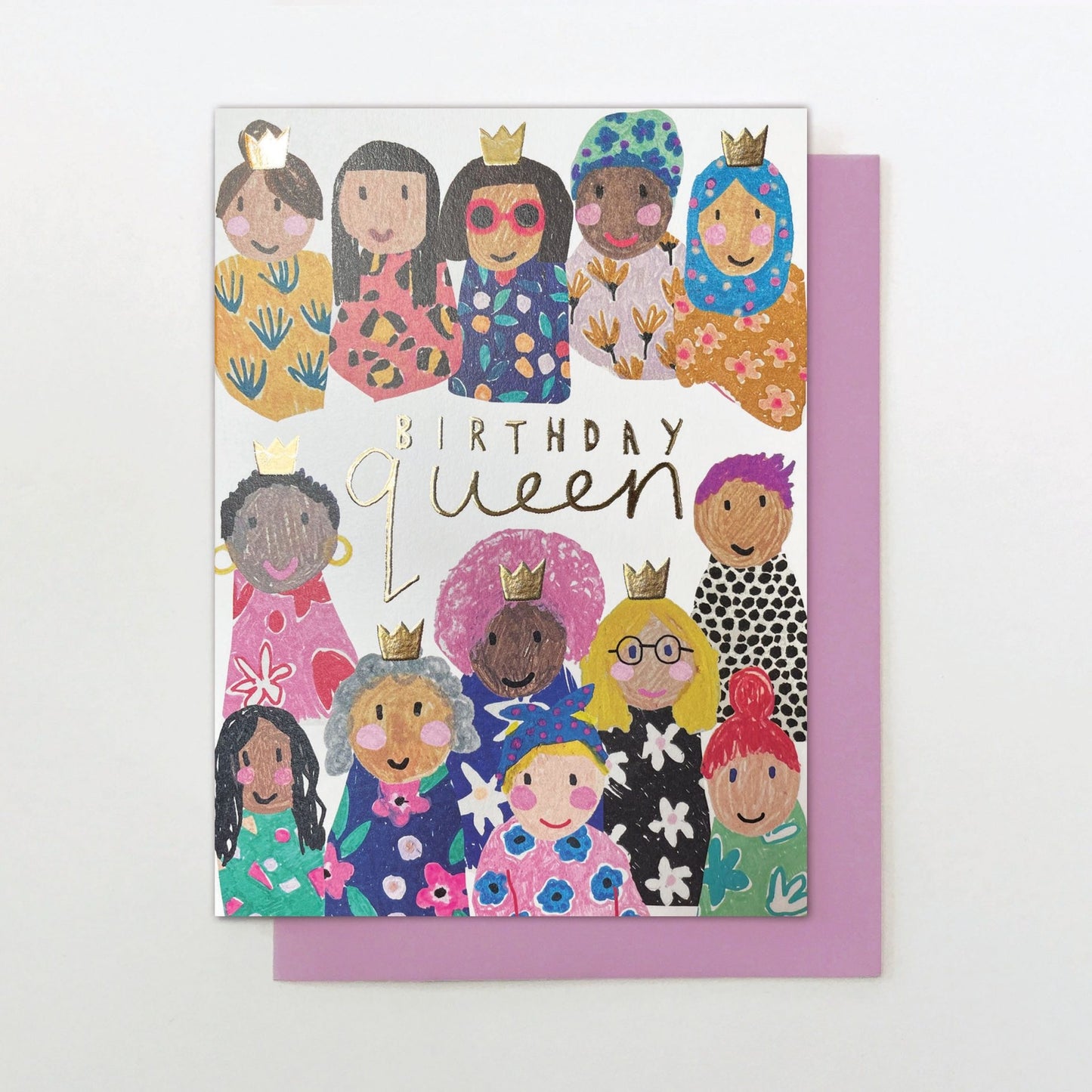 OLL014-Stop The Clock-Birthday Queen-Card-Ooh La La