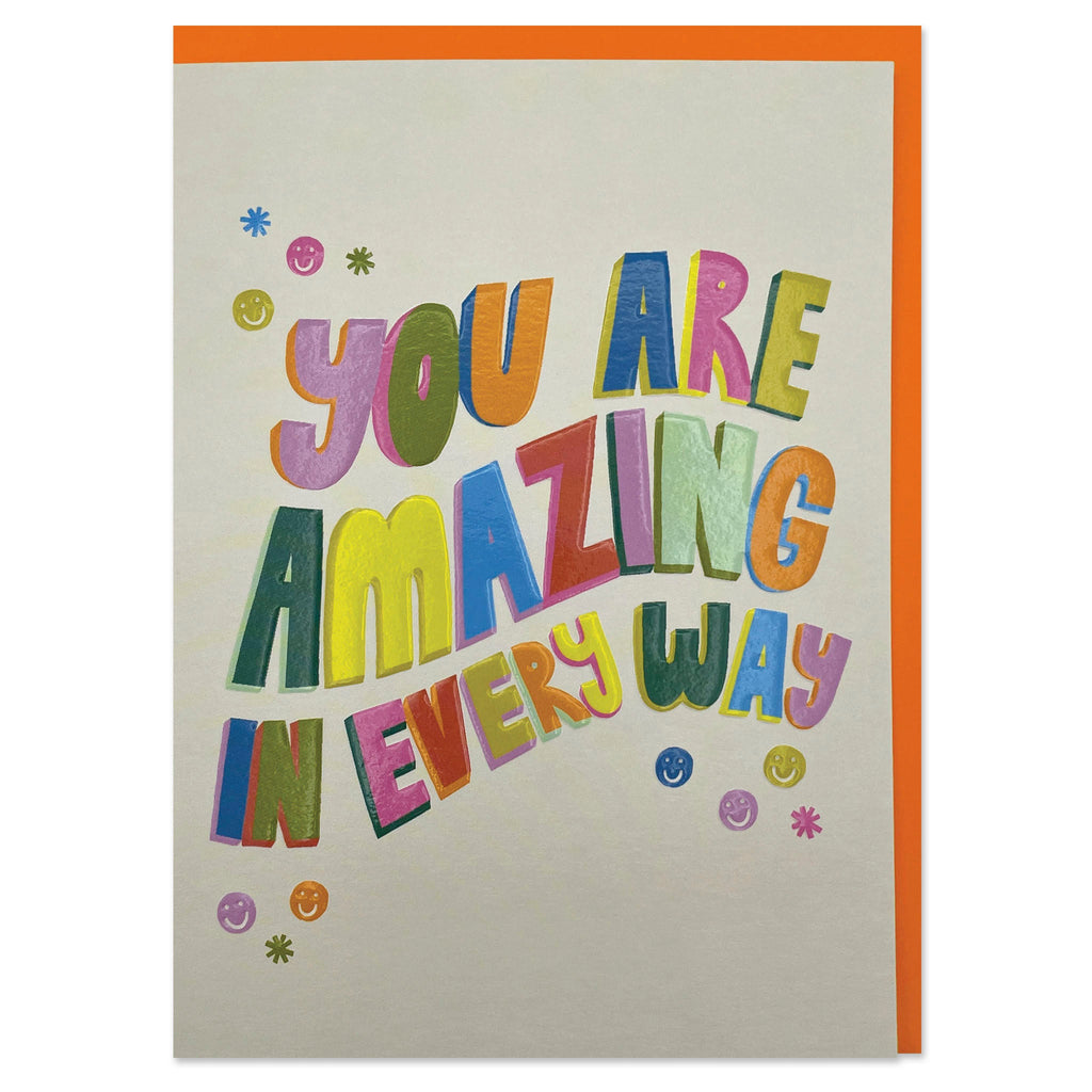 HPS008-Raspberry Blossom-You Are Amazing In Every Way-Card-Happiness