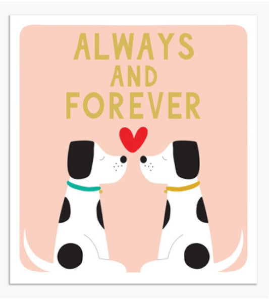 VFZ004-Think of Me-Always And Forever Vday-Card-